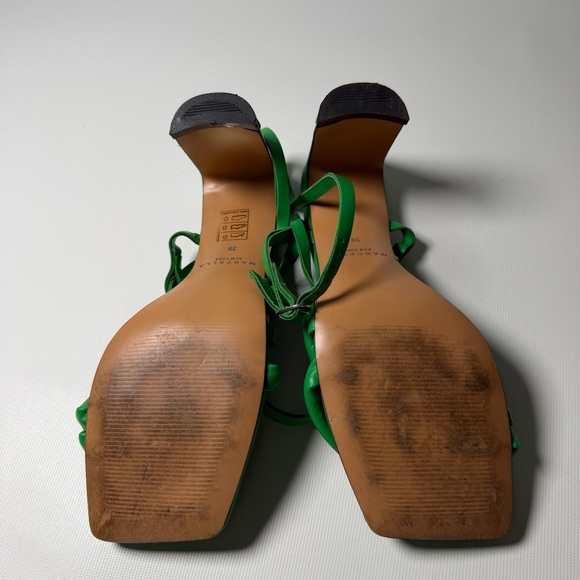 Marcella NYC Valerie Heeled Sandals - sz 39 - Picture 8 of 10